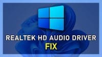 Realtek Audio Driver for Windows 11