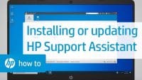 hp download and install assistant